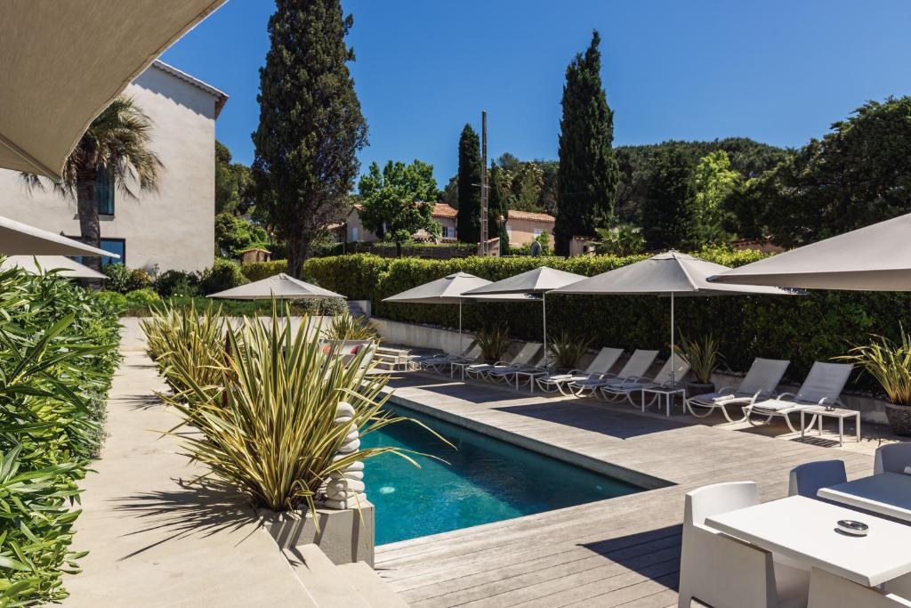 Hotel Le Mandala Saint-Tropez Exterior foto